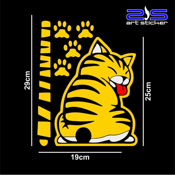 

Terlaris Presisi Akses Mobil Kaca Belakang Stiker Wiper Ekor Kucing Kuntua Put Kiri Kana Casing/Stiker Panel Vynil Bisa Custom Dan COD