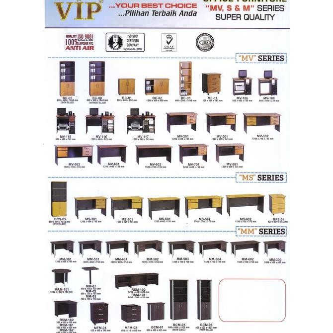 

Lemari Arsip Vip type BC-08 (tanpa pintu kaca) Kualitas Original