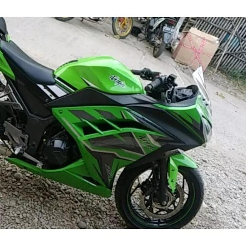 COVE BODY DEPAN NINJA 250 Fi FAIRING NINJA 250FI LAMA (2013-2017) BODY NINJA 250 FI OLD BODY DEPAN N