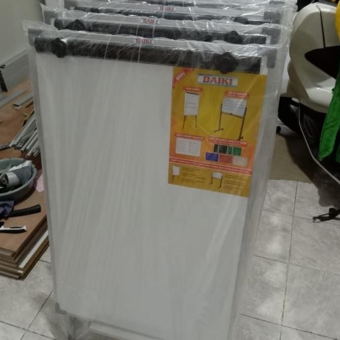 

Flipchart / Papan presentasi magnetic DAIKI Uk 70x100 Cm Kualitas Original