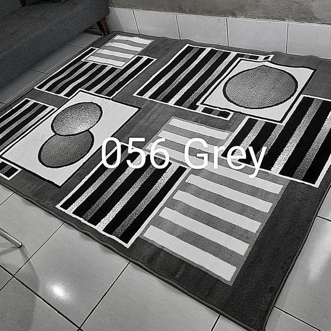 Sale Karpet Permadani Abu-Abu Grey Momento 160X210 Cm