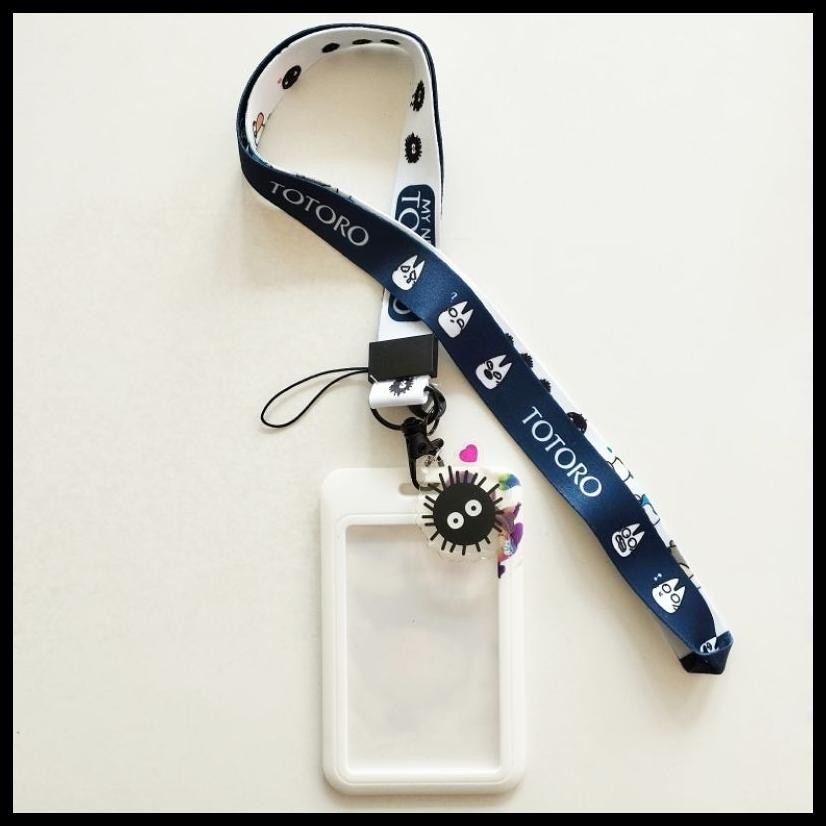 

TOTORO ANIME ID CARD HOLDER LANYARD 1 MY NEIGHBOR TOTORO NAME TAG GANTUNGAN KALUNG WADAH KARTU NAMA