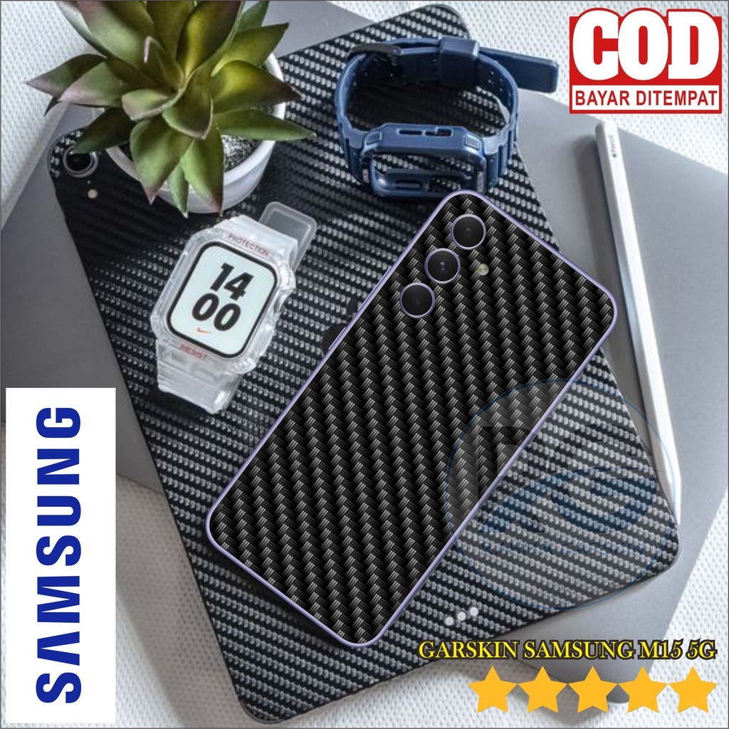 

Terlaris Presisi Samsung M15 5g Antigores Casing/Stiker Panel Vynil Bisa Custom Dan COD