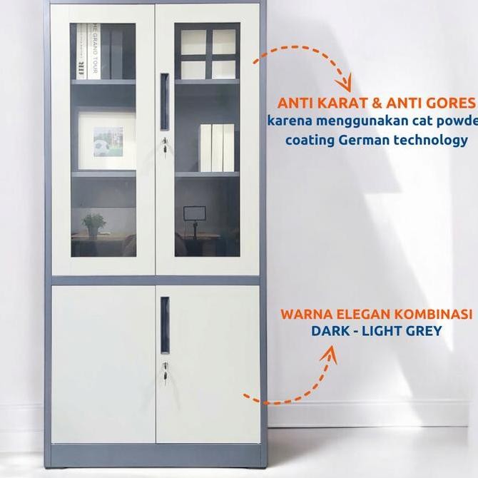 

STEELWOOD || LEMARI KOMBINASI/LEMARI ARSIP/LEMARI BESI/LEMARI SERBAGUNA Kualitas Original