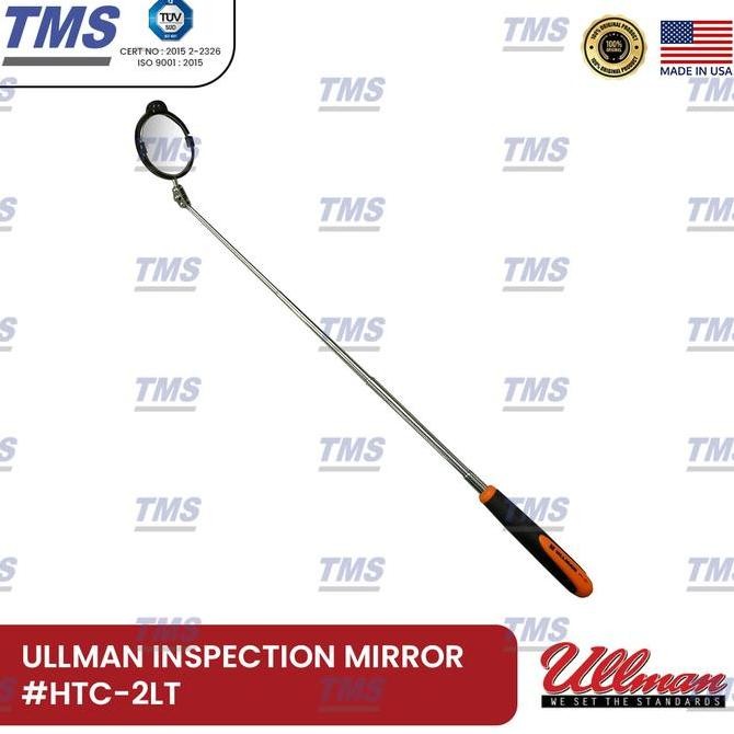 

Telescoping Inspection Mirror ULLMAN LED Lighted 2-3/8" #HTC-2LT - Original Kualitas Original
