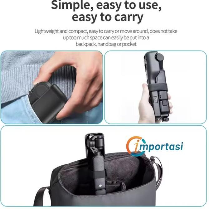 STARTRC Z-Axis Handle Stabilizer Bracket for DJI POCKET 3 Anti Shock Case Kualitas Original