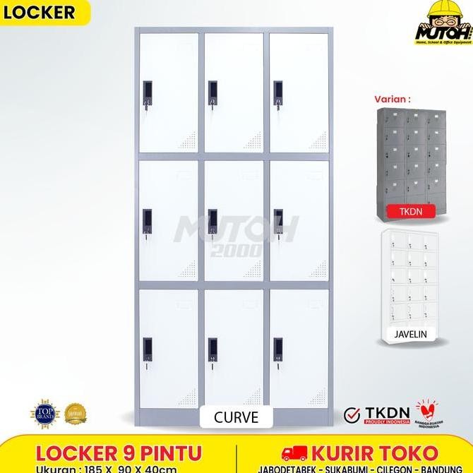 

LOKER LOCKER BESI 9 PINTU MUTOH2000 Kualitas Original