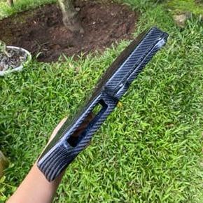 Filter Flat Aerox Old Carbon Kevlar Asli