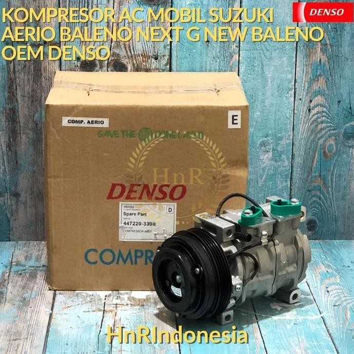 . kompresor Compresor Ac Mobil Suzuki Aerio Baleno Next G New Baleno
