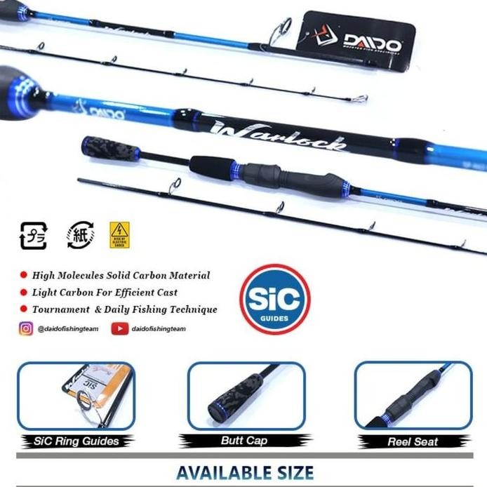 

Terlaris Joram Daido Warlock Solid Carbon 120 Cm