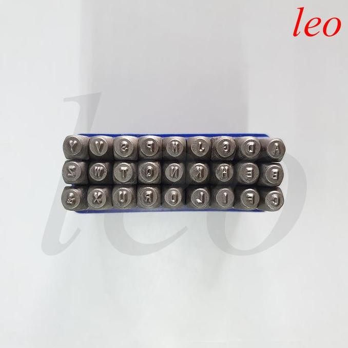 

Letter Punch 2/3/4/5/6/8/10/12.5 mm Ketok Huruf abjad Upright Stamp Murah