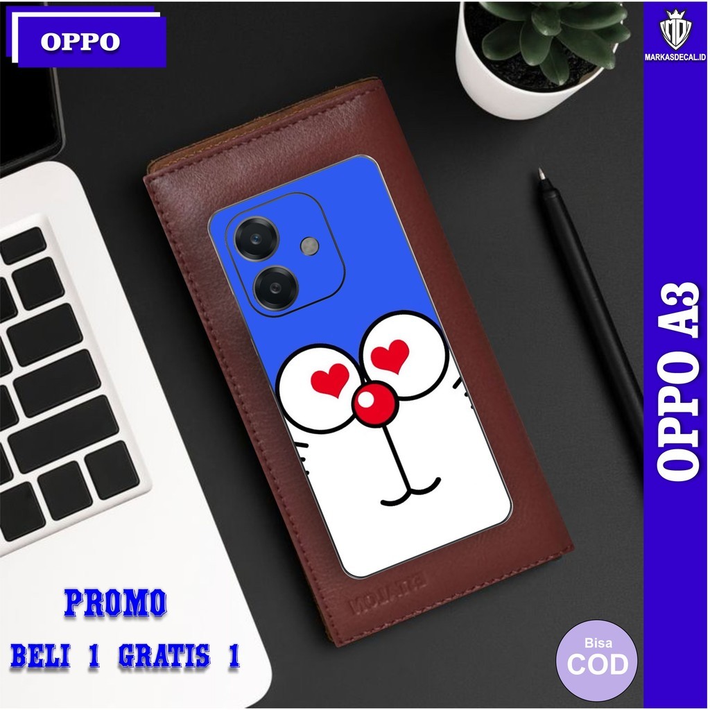

Terlaris Presisi Oppo A3 Casing/Stiker Panel Vynil Bisa Custom Dan COD