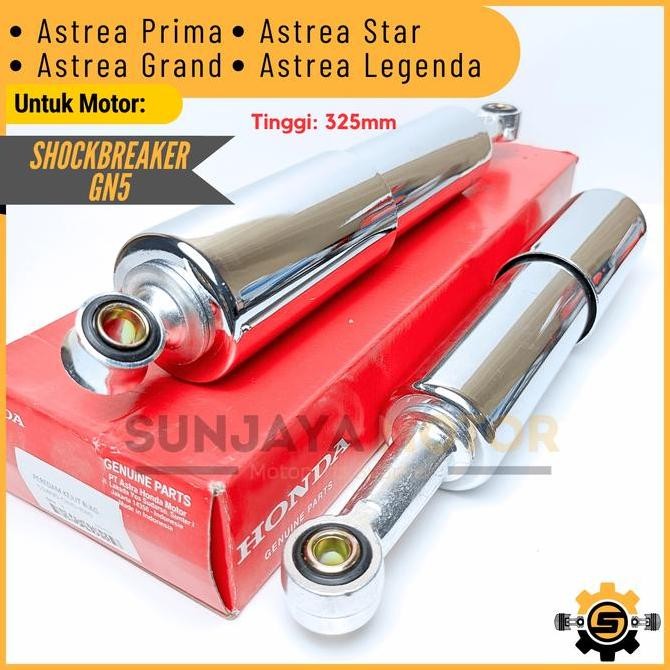 Shockbreaker Kualitas Original Honda GN5 Shock Belakang Astrea Grand Astrea Legenda Impressa Astrea 