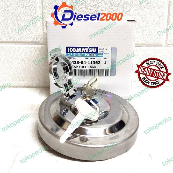 Cap Fuel Tank Tutup Tangki Tanki Solar Komatsu Pc60-8 Pc300-8Mo Pc70-8 Pc130-8Mo Pc160Lc-8 Pc210 Pc2
