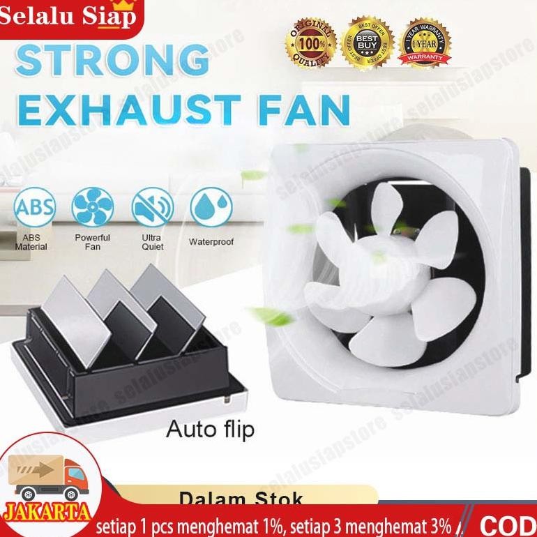 ll Exhaust/Hexos/Heksos Fan Dinding 10" (25 Cm) Exhaust Fan Plafon Exhaust Plafon/Hexos/Heksos 10 In