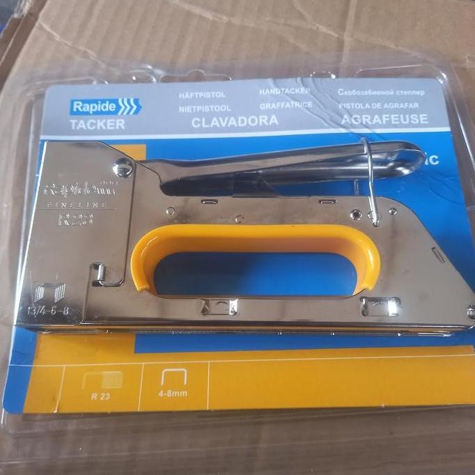 

RAPIDE STAPLE GUN R23 HEAVY DUTY STEPLES GUN RAPIDE R23 FINELINE Promo