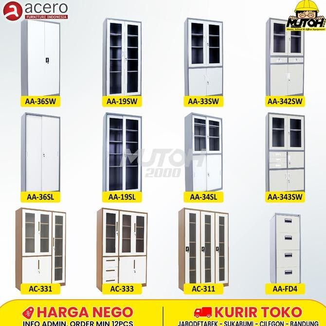 

LEMARI BESI ARSIP ACERO | LEMARI ARSIP ACERO SERIES Kualitas Original