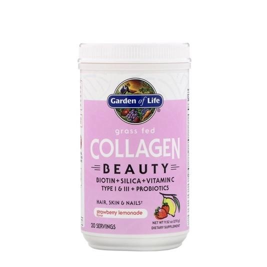 Garden Of Life Grass Fed Collagen Beauty Strawberry Lemonade (270 G)