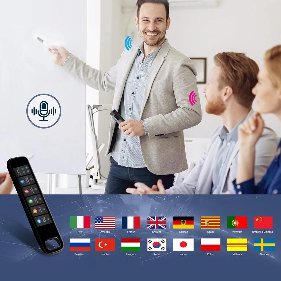 

Translation Pen 142 Languages Scan Reader Device Online/Offline Smart Voice Translator Device Translator Pen for Teacher Student