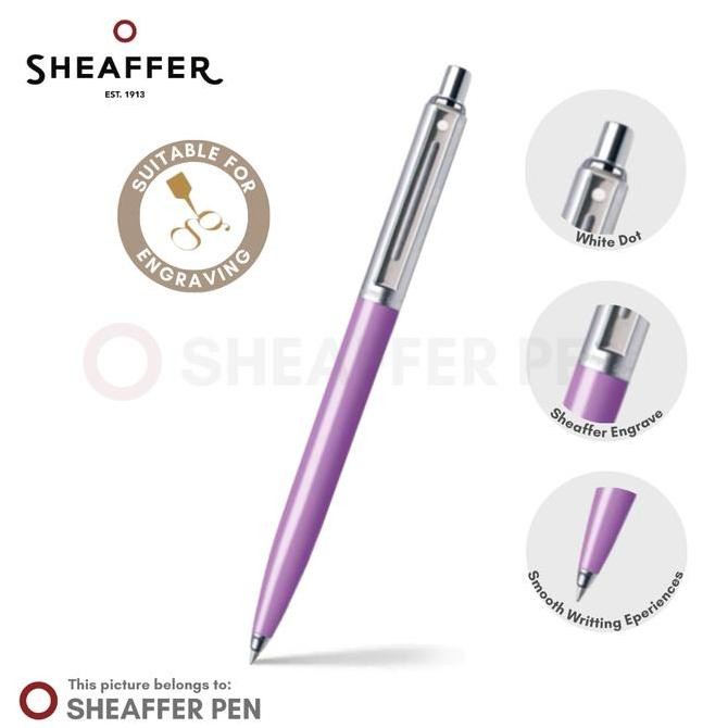 

Sheaffer Sentinel Orchid Purple Ballpoint Pen Kualitas Original