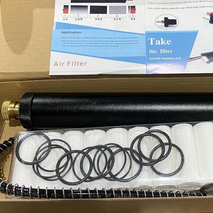 Super Filter Udara Pompa PElectrik Scuba FX Daystate Greyhound