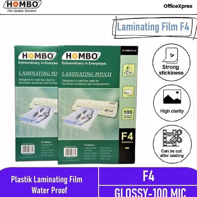 

Premium Laminating Film F4 / Plastik Laminating / Laminating Pouch / Laminasi