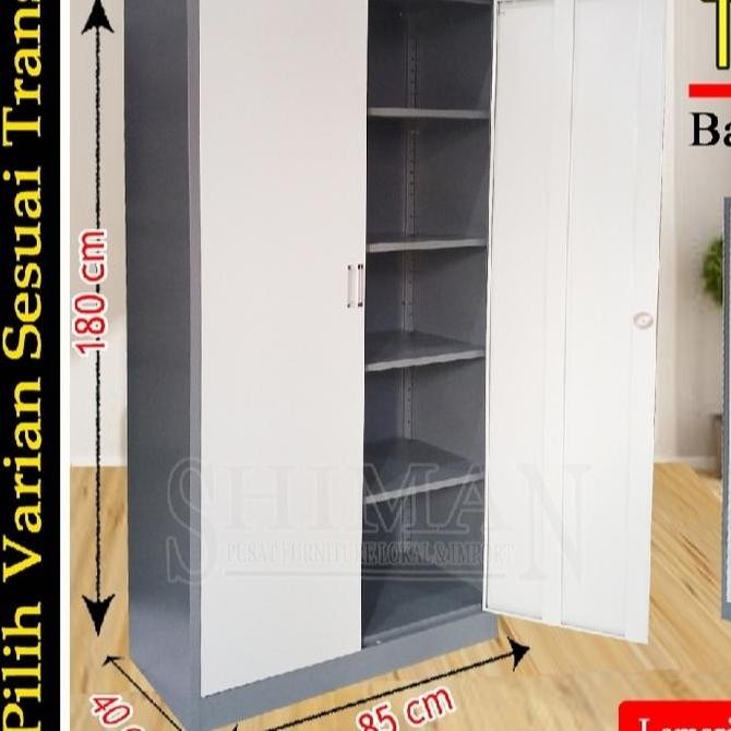 

Lemari Arsip Besi Kantor Pintu Swing Ayun Buka 2 Pintu 180 cm VIP 202 Kualitas Original