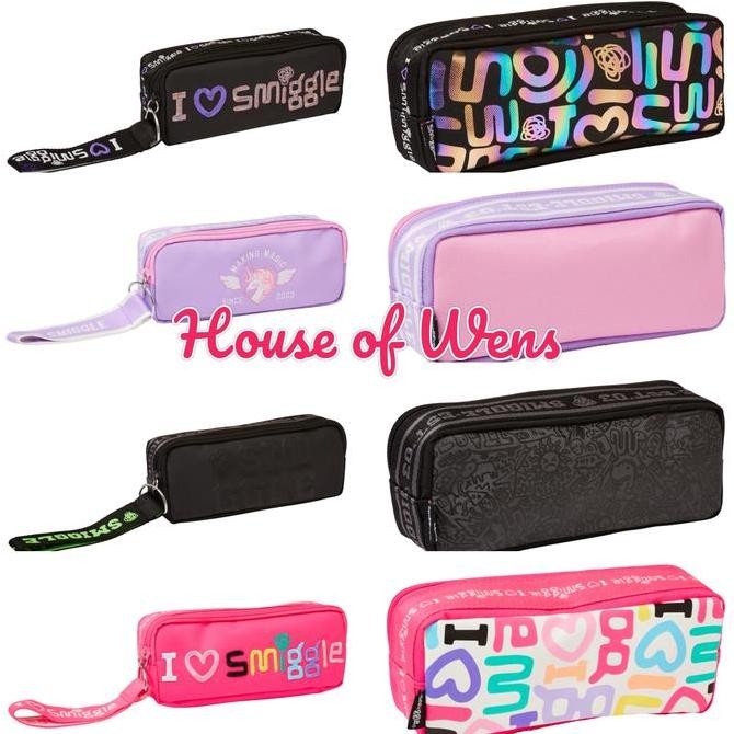 

SMIGGLE SMIGGLER 2 OBLONG PENCIL CASE ORIGINAL - TEMPAT PENSIL Kualitas Original