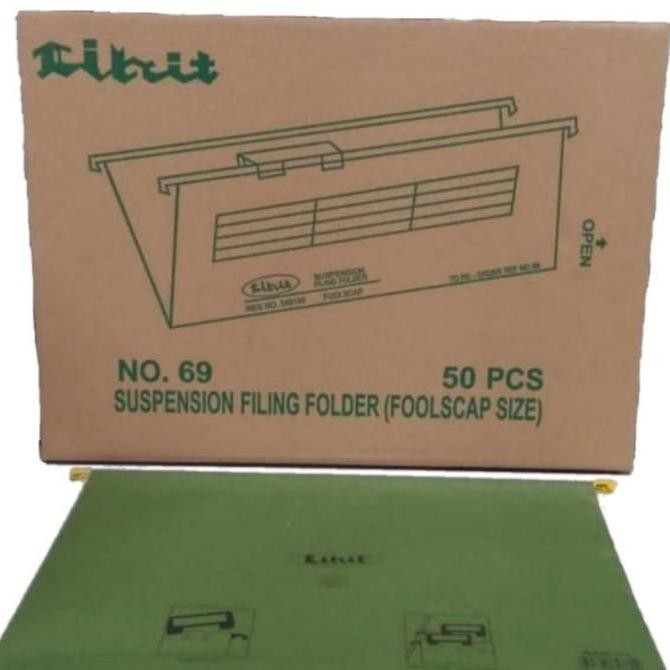 

HANG MAP LIHIT No 69 Suspension Filling Folder HANG MAP isi 50 Pcs Kualitas Original