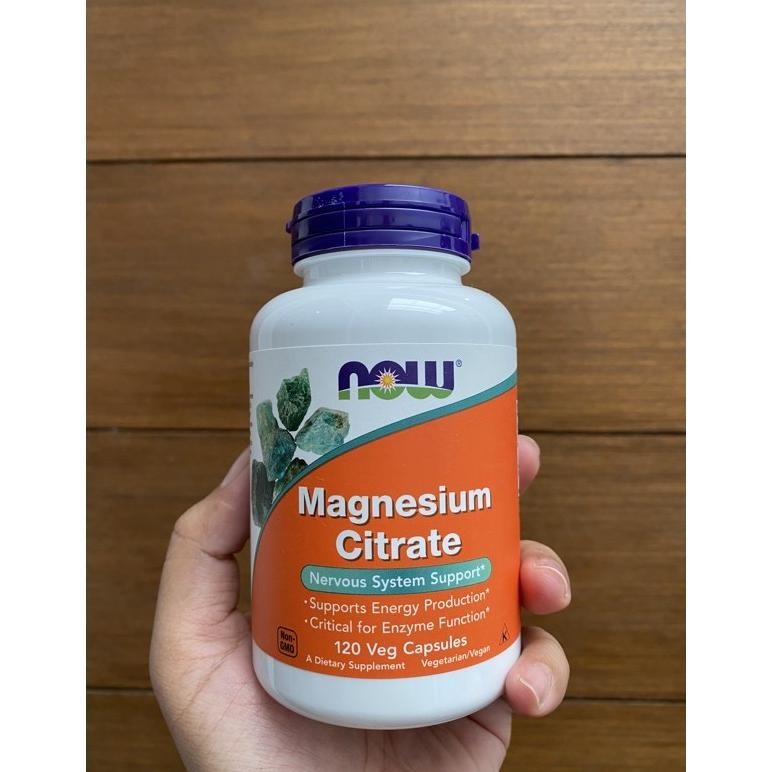 Now Foods Magnesium Citrate 120 180 240 Vegetarian Capsules Softgels