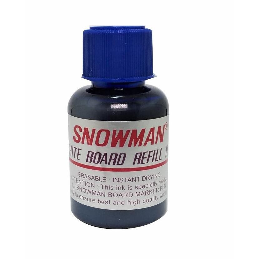 

Snowman Refill Ink Isi Tinta Spidol Whiteboard Biru [1 Pack] Kualitas Original
