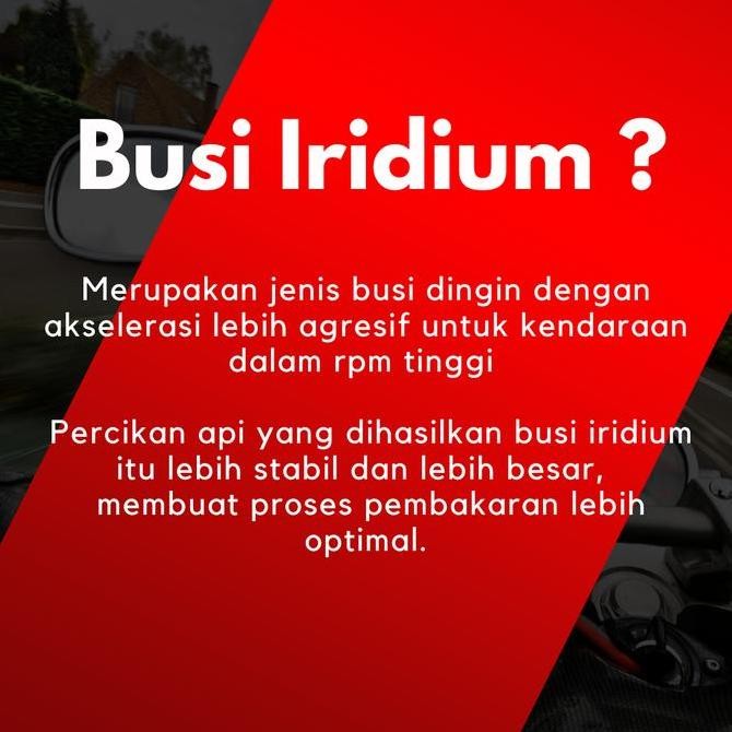 Paketan Cangklong Cop Busi Kepala Busi Tutup Atas Busi + Busi Racing Iridium POWER A7TC Mata 3 Kaki 