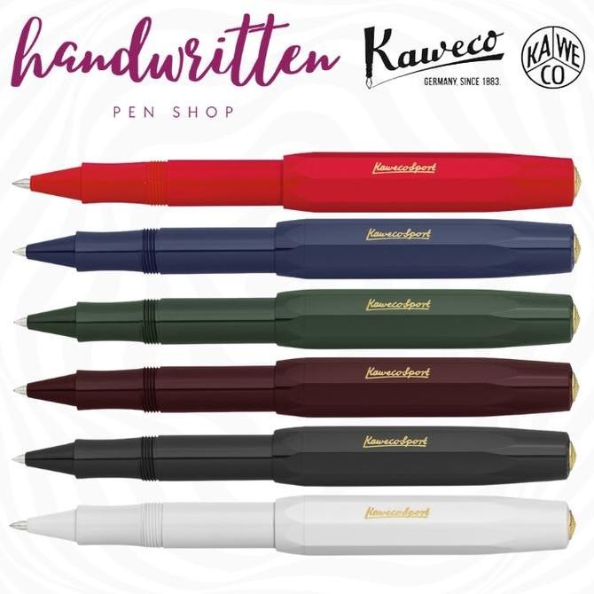

KAWECO Sport Classic / Skyline / Frosted Retractable Ballpoint | Gel Rollerball Pen / Pulpen Kualitas Original
