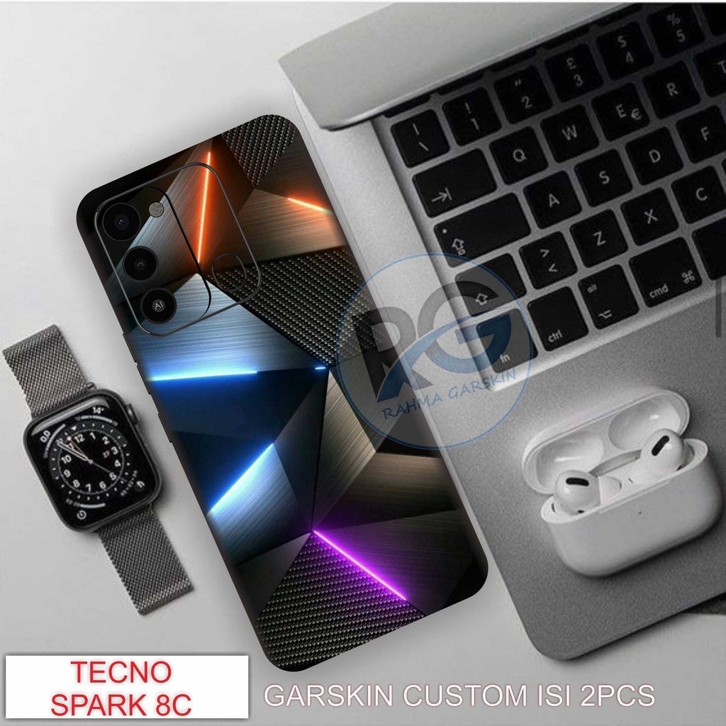 

Terlaris Presisi Spark 8c Casing/Stiker Panel Vynil Bisa Custom Dan COD