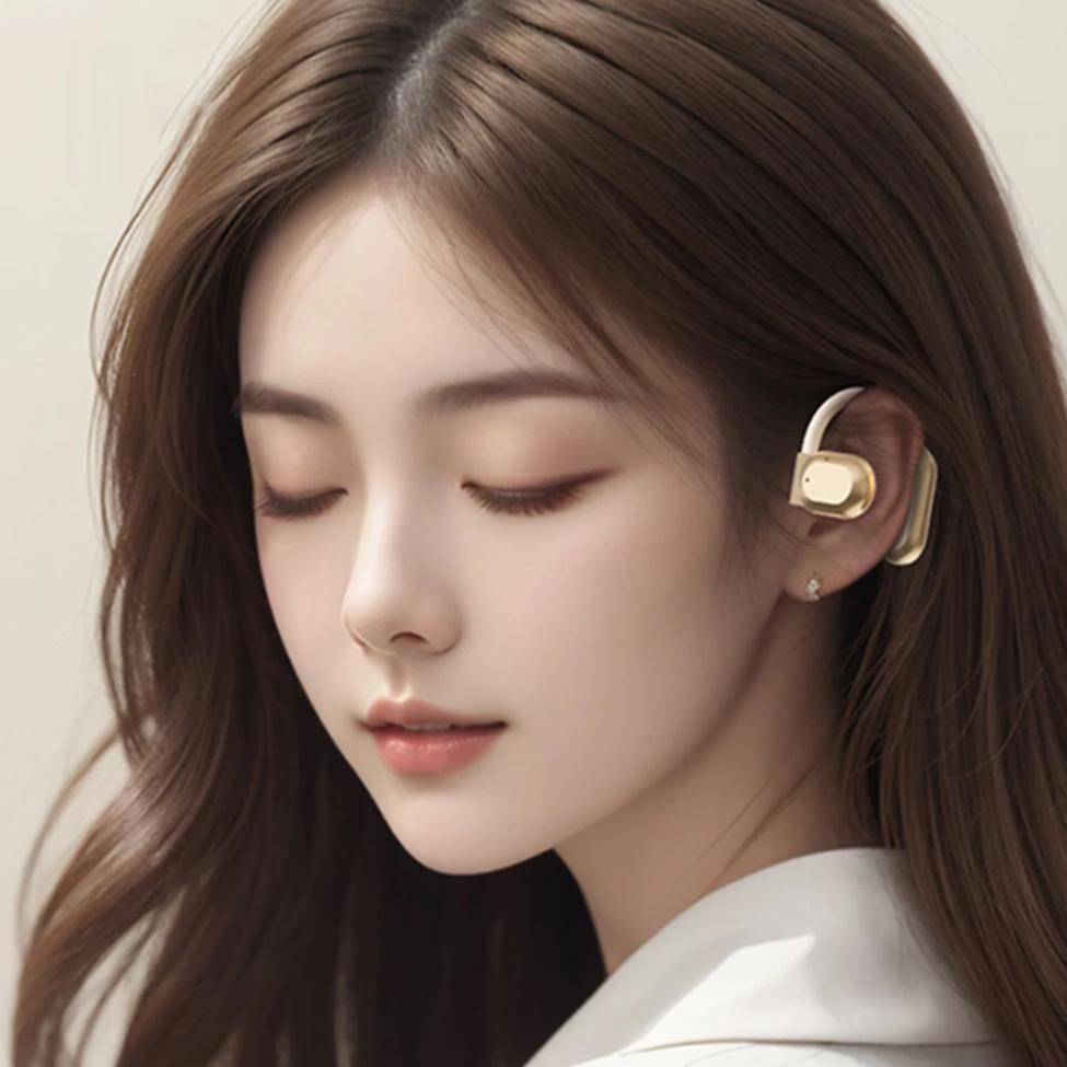 

Intelligent Translator Earbuds Bluetooth-Compatible 5.4 Noise Cancelling Two-Way Voice Translator Ear Hook for Business Travel