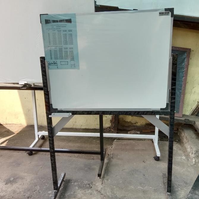 

whiteboard stand 60 x 80 cm Kualitas Original