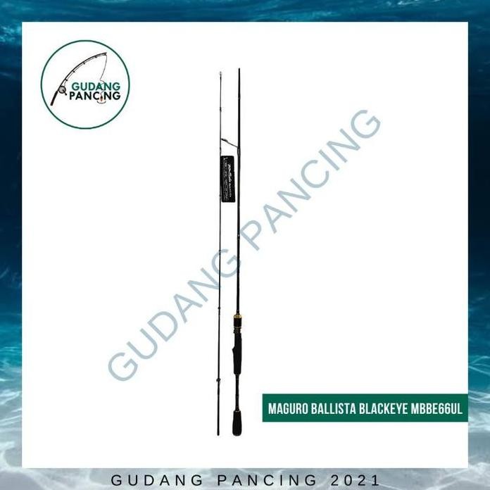 

Terlaris Rod Joran Pancing Maguro Ballista Black Eye Mbbe66Ul