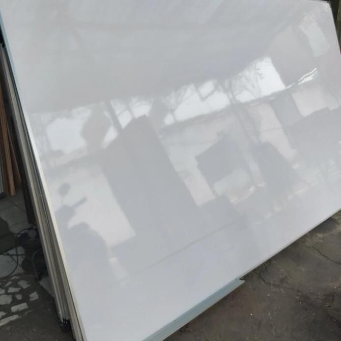

whiteboard 120 x 240 nonmagnet-Full tatakan Kualitas Original