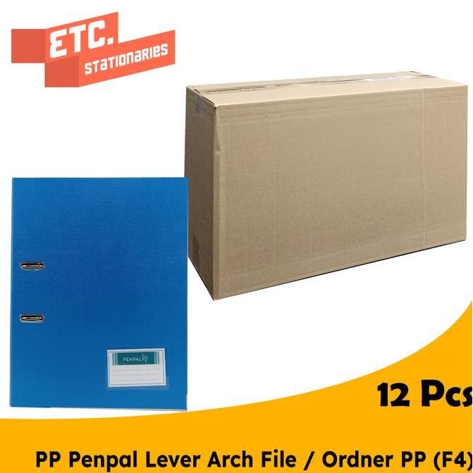 

Penpal Lever Arch File / Ordner PP Folio (F4) PL-401 [12 Pcs] Kualitas Original