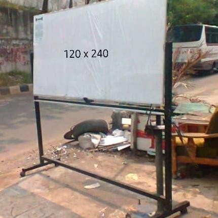 

white board standing 120 x 240 Kualitas Original