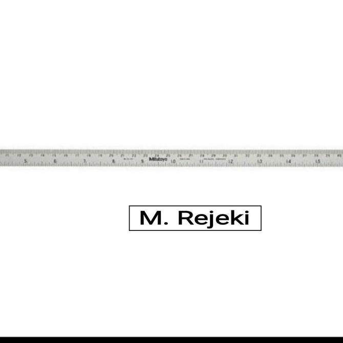 

Penggaris Mitutoyo 100cm 182-309 Stainless Steel Ruler SS 100 cm 1m .. Kualitas Original