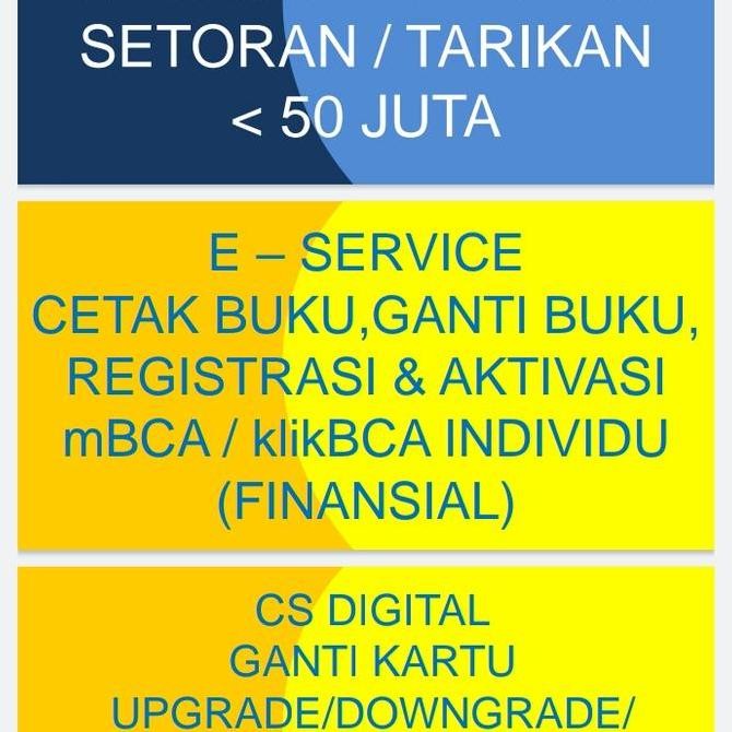 

Hanging Sign BCA/Signage Gantung BCA Kualitas Original