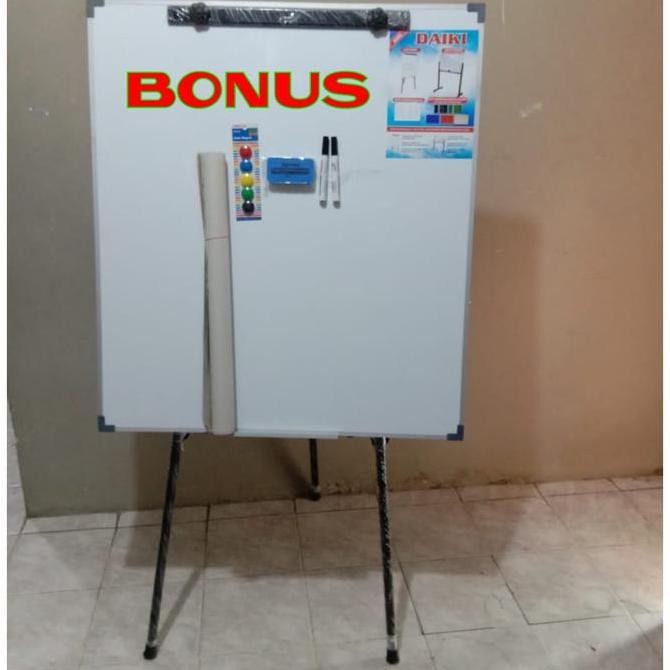 

Flipchart DAIKI Jumbo Uk 90x100 Cm Kualitas Original