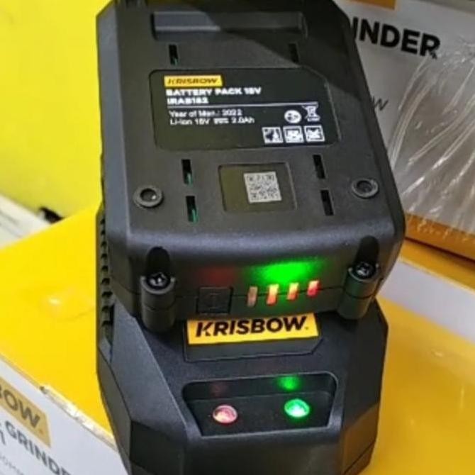 Krisbow Part Charger Baterai 18V Kualitas Original