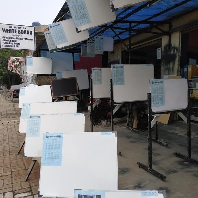 

papan tulis + kaki ukuran 40x60cm Kualitas Original