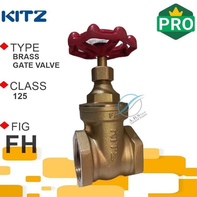 Gate Valve 2 Inch Kitz Original Pekan Promo