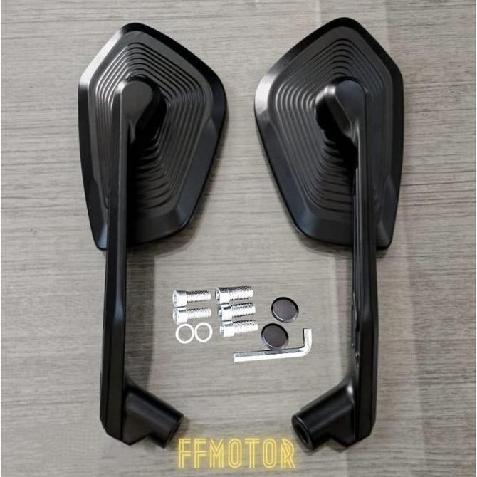 Spion model big bmw R1250GS Full Cnc Universal semua motor Pcx Aerox ADV Nmax Vario dll Kualitas Ori