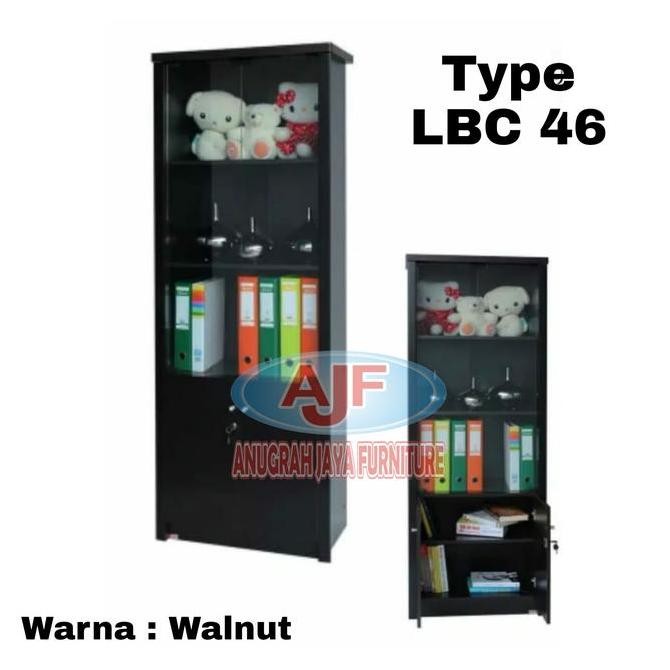 

Rak buku 2 pintu Lunarsol LBC 46 Lemari buku Lemari Display Kualitas Original