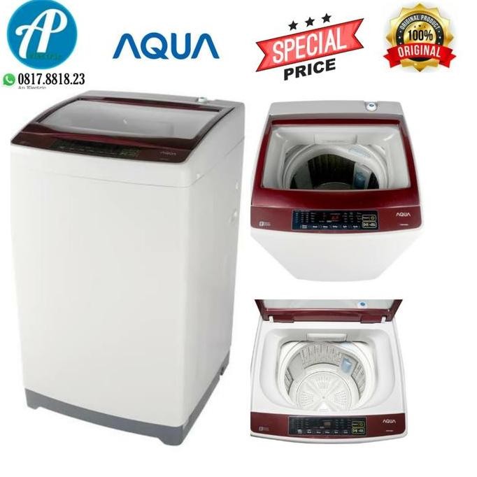 Tersedia AQUA AQW-78DD Mesin Cuci 1 Tabung Otomatis Hijab Series Resmi AQW78DD