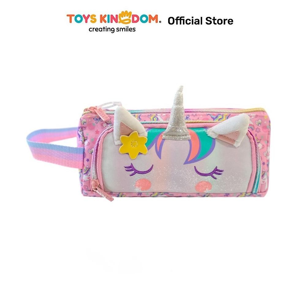 

LINDU Toys Kingdom Kiddy Star Tempat Pensil Unicorn - Pink pouch pensil pulpen pencil case tempat alat tulis peralatan tulis kids school stationery